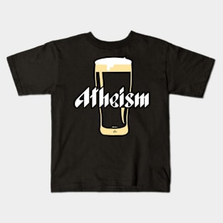 Here's to Atheism by Tai's Tees Kids T-Shirt